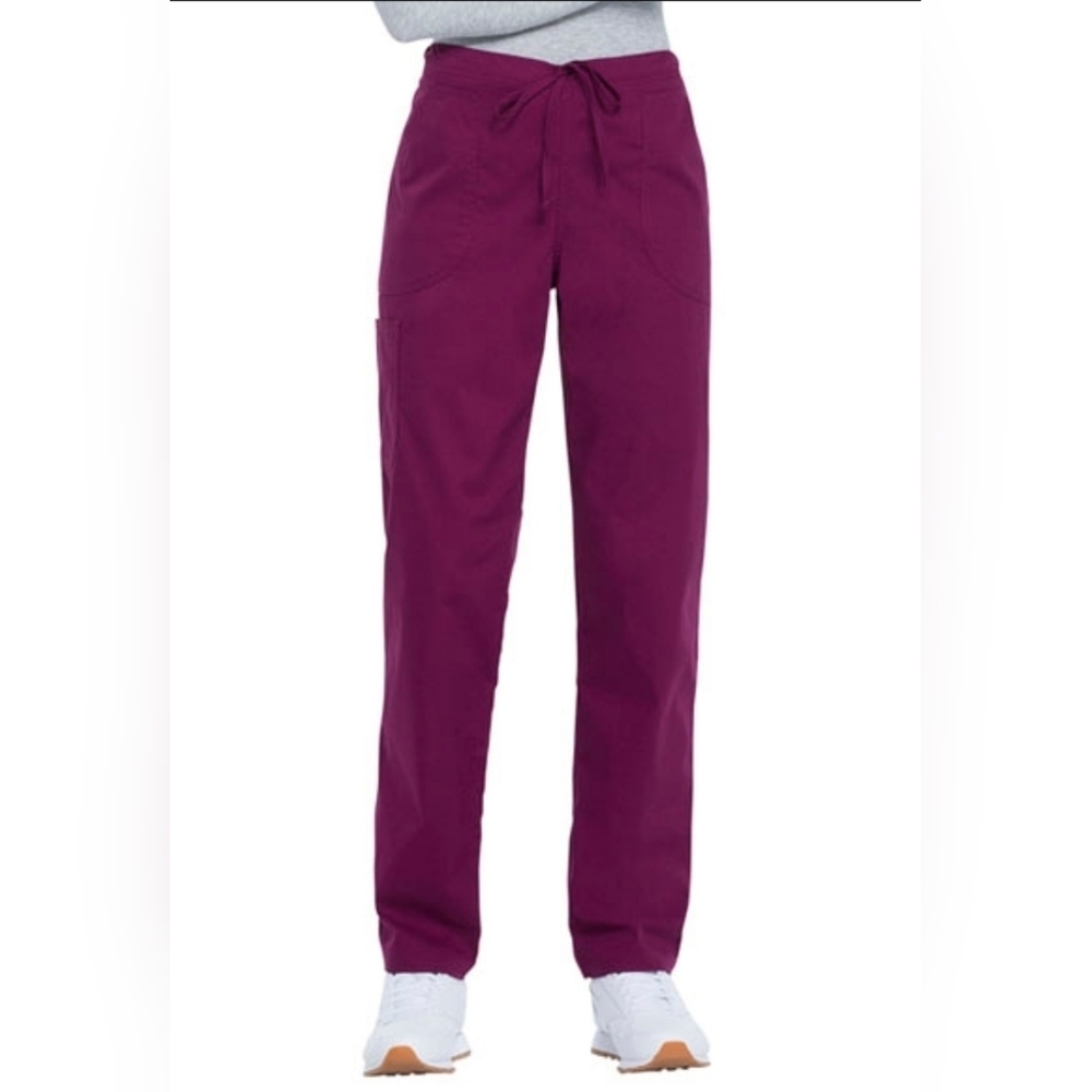 Scrubstar Burgundy Wine Scrub Pants - Size M